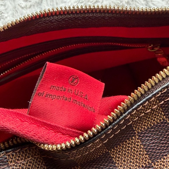 Louis Vuitton Speedy 30 Bandouliere Dameir Ebene Canvas Bag Crossbody Boston - Picture 9 of 17